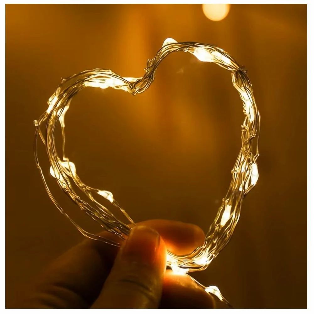 Led String Light USB | 10 M Length | 100 LED COPPER WIRE | Warm White Light